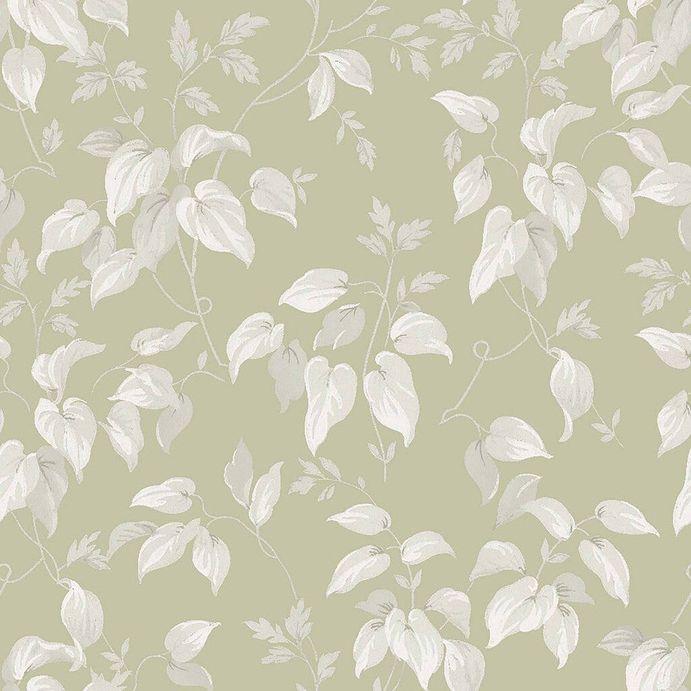 118259 Trail Flower Green Wallpaper by Next