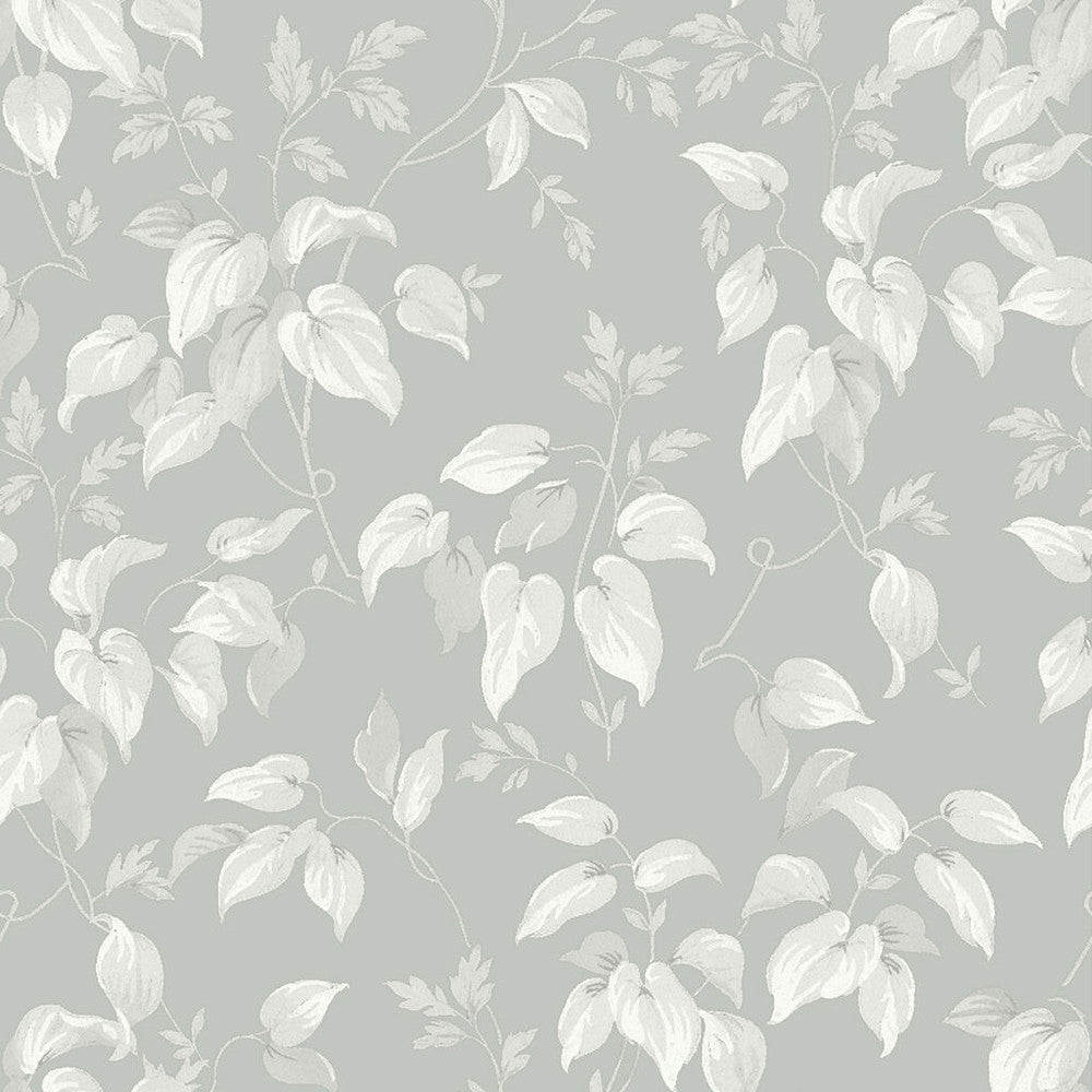 118260 Trail Flower Grey Wallpaper by Next