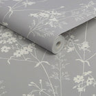 118269 Leaf Grey Wallpaper by Next