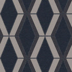 118282 Optical Triangle Navy Wallpaper by Next