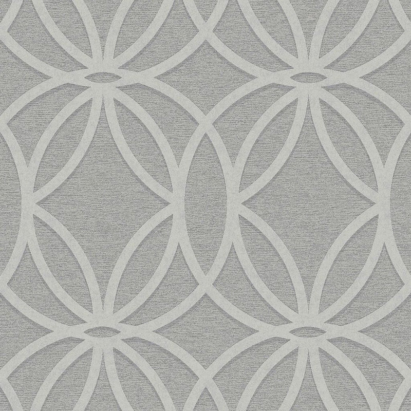 118288 Luxe Eclipse Grey Wallpaper by Next