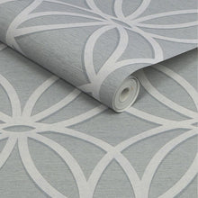 118288 Luxe Eclipse Grey Wallpaper by Next