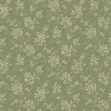 1182 Hip Rose Light Green and Beige Icons Wallpaper by Boråstapeter