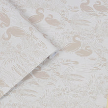 118471 Swans Dove Grey  Wallpaper by Laura Ashley