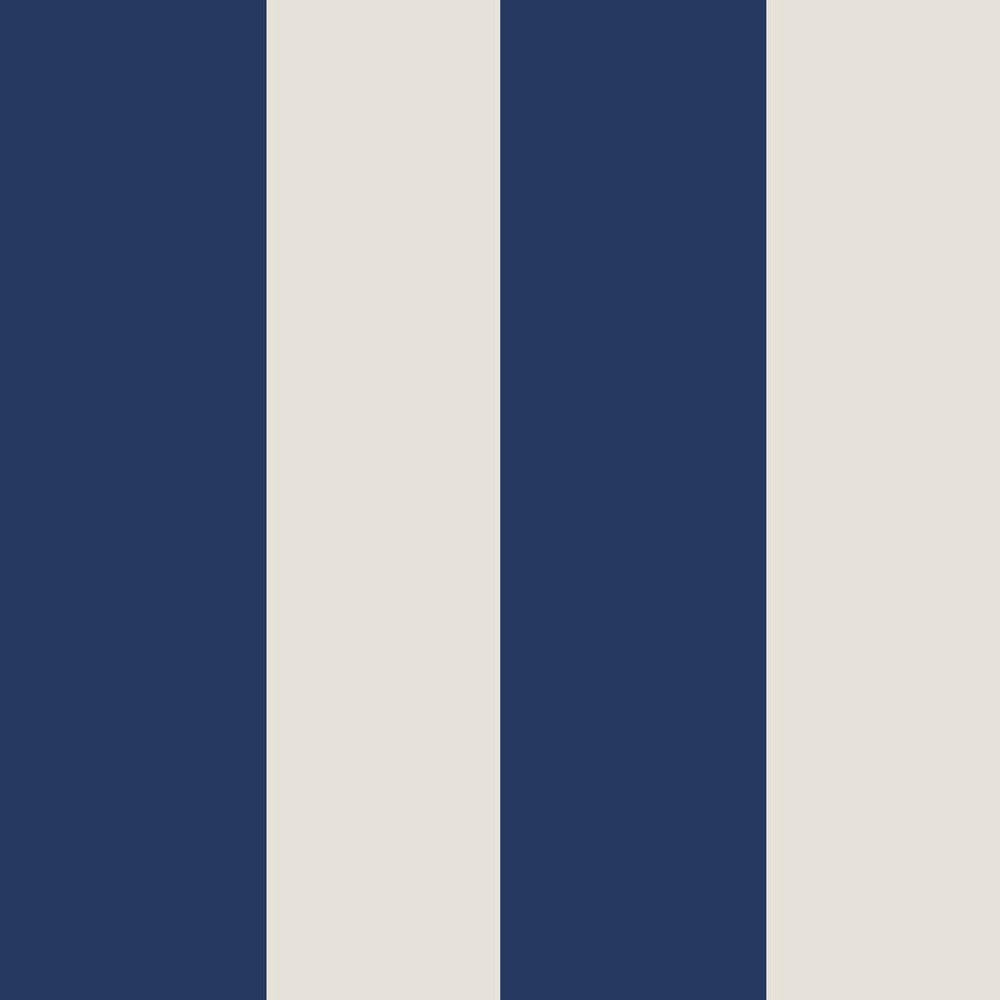 118550 Harborough Stripe Coast Blue Wallpaper by Joules