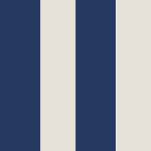 118550 Harborough Stripe Coast Blue Wallpaper by Joules