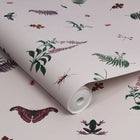 118565 Midnight Beasts Blush Creme Wallpaper by Joules