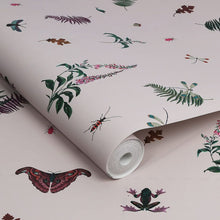 118565 Midnight Beasts Blush Creme Wallpaper by Joules