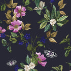118572 Wakerly Woodland Floral Wallpaper by Joules