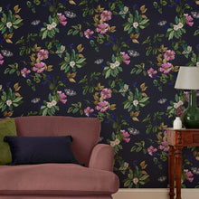 118572 Wakerly Woodland Floral Wallpaper by Joules