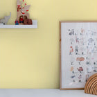 118584 Ticking Stripe Lemon Wallpaper by Joules