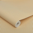 118584 Ticking Stripe Lemon Wallpaper by Joules
