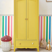 118585 Country Critters Chunky Stripe Wallpaper by Joules