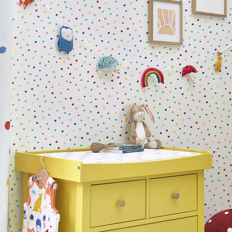 118586 Lynx Multi Spot Wallpaper by Joules