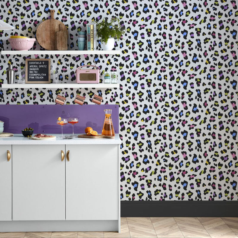 118614 Big Cat Tutti Frutti Wallpaper by Envy