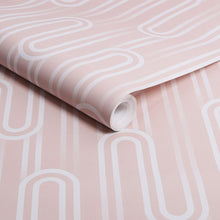 118617 Ups n Downs Peach Wallpaper by Envy