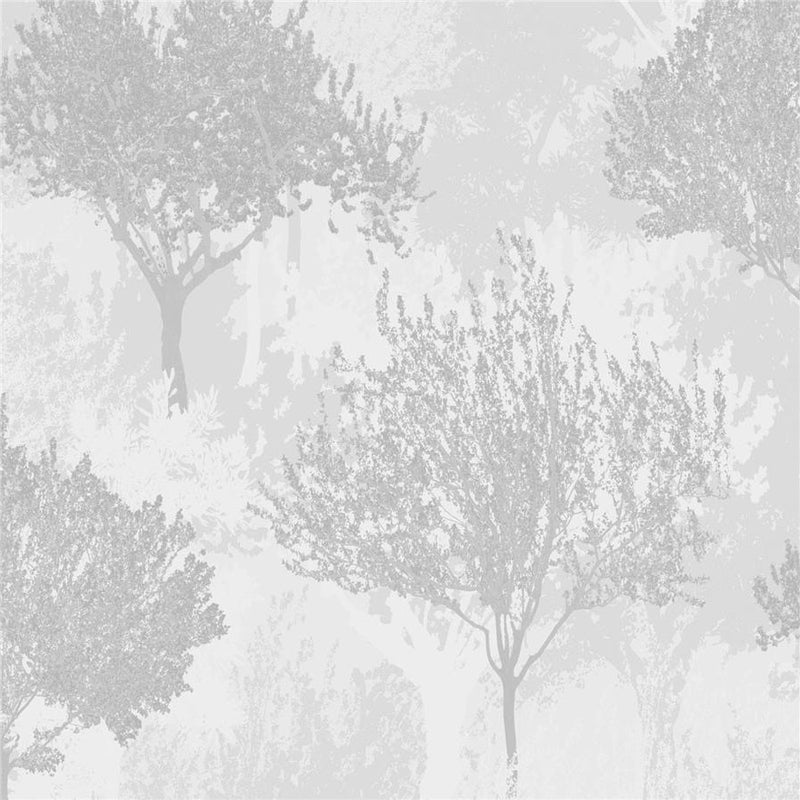 118705 Birch Silver Superfresco Easy Wallpaper by Graham & Brown