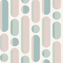 118720 Morse Rose and Sage Wallpaper by Envy