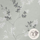119840 Mari Mineral Green Wallpaper by Laura Ashley