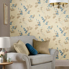 119841 Mari Gold Wallpaper by Laura Ashley