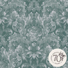 119842 Apolline Jade Green Wallpaper by Laura Ashley