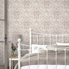 119843 Apolline Dove Grey Wallpaper by Laura Ashley
