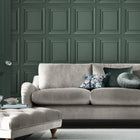 119844 Redbrook Wood Panel Wallpaper by Laura Ashley