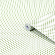 119848 Wickerwork Leaf Green Wallpaper by Laura Ashley