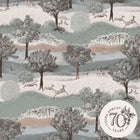119858 Hartingdon Jade Green Wallpaper by Laura Ashley