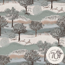 119858 Hartingdon Jade Green Wallpaper by Laura Ashley