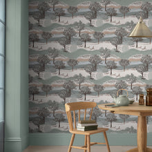 119858 Hartingdon Jade Green Wallpaper by Laura Ashley