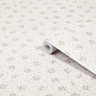 119862 Alphabet Dove Grey Wallpaper by Laura Ashley