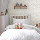 119862 Alphabet Dove Grey Wallpaper by Laura Ashley