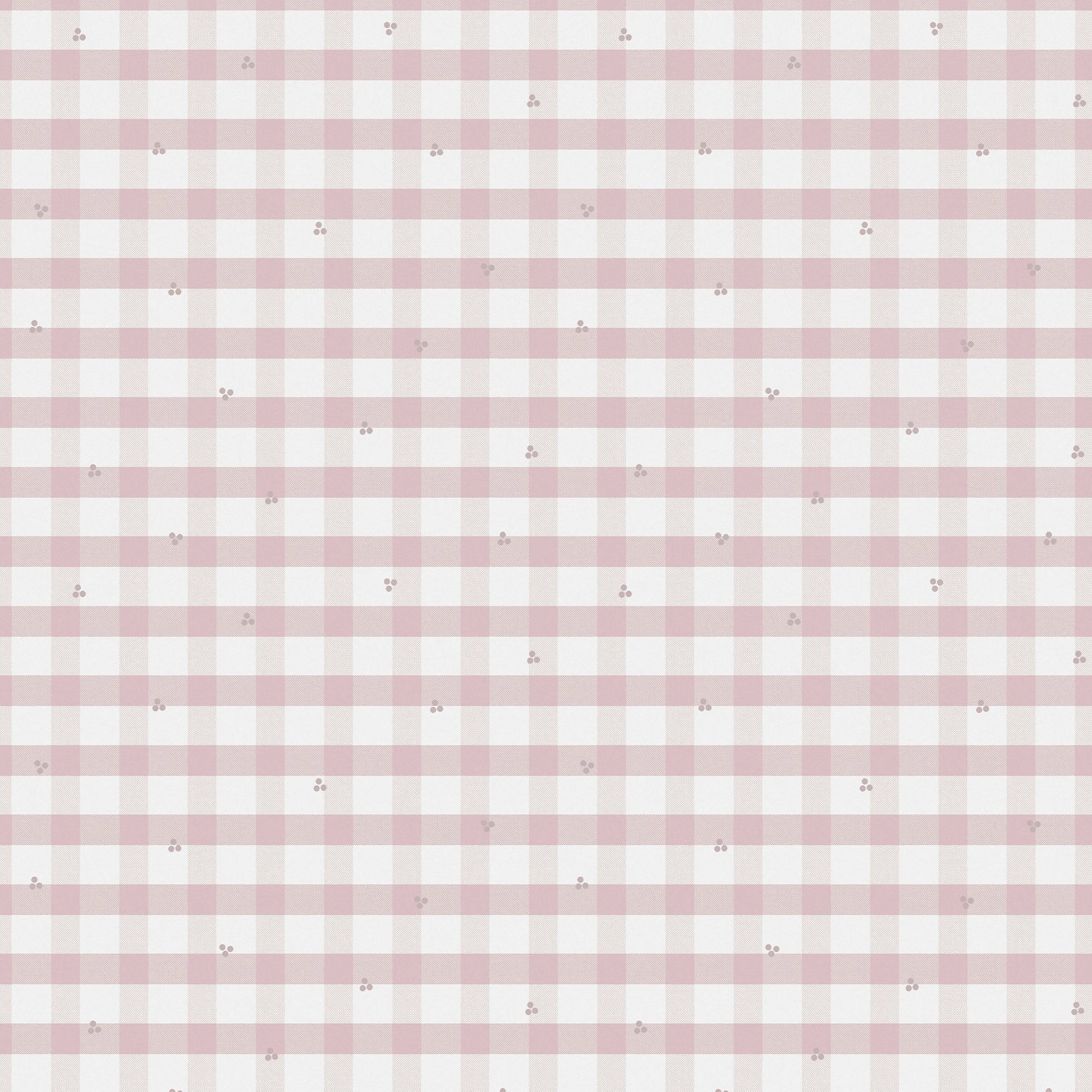 119865 Gingham Amethyst Purple Wallpaper by Laura Ashley