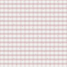 119865 Gingham Amethyst Purple Wallpaper by Laura Ashley