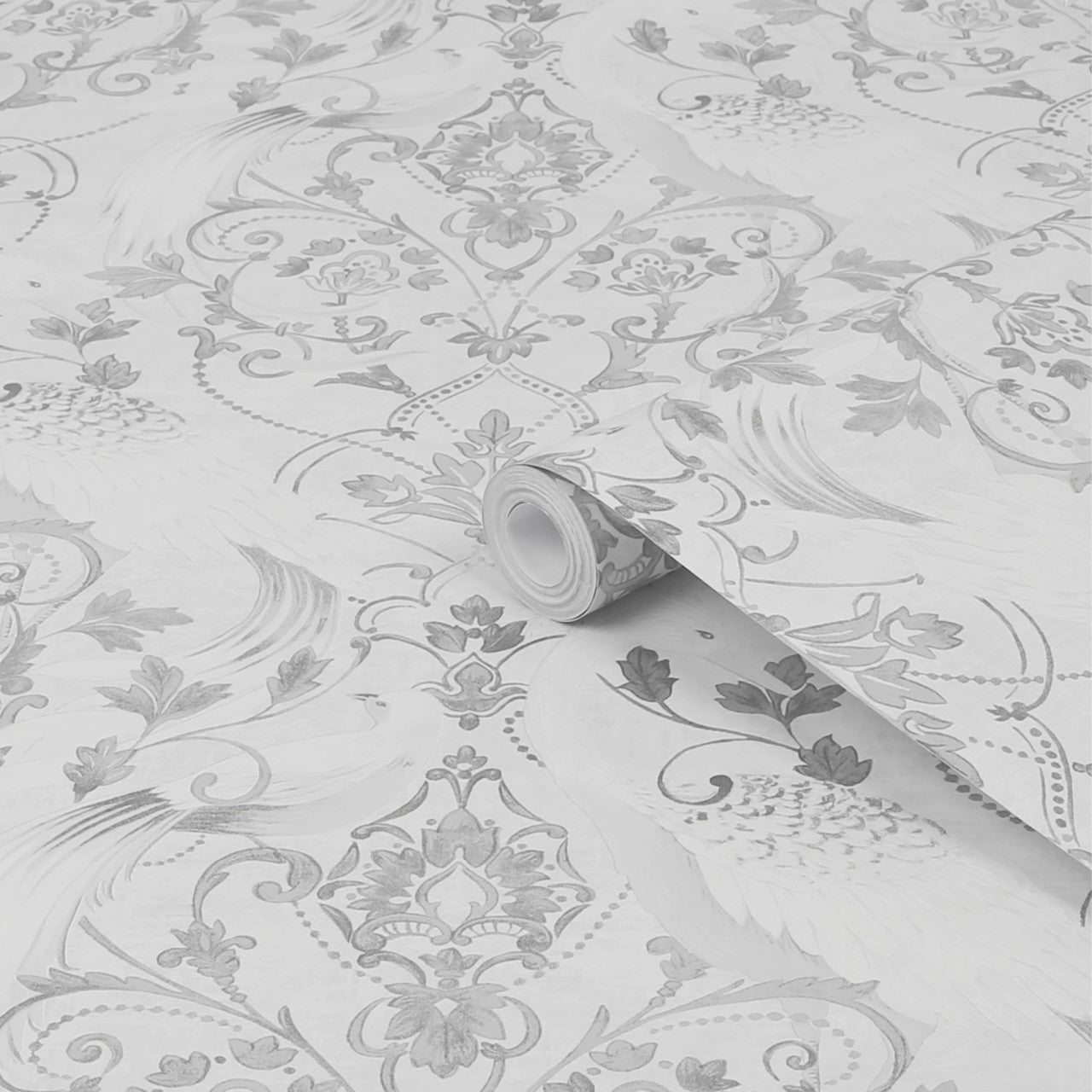 119868 Tregaron Silver Wallpaper by Laura Ashley