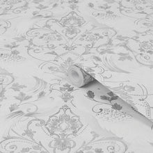 119868 Tregaron Silver Wallpaper by Laura Ashley