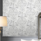 119868 Tregaron Silver Wallpaper by Laura Ashley