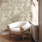 571455 Boho Palm Neutral Wallpaper by Rasch