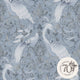 Tregaron Midnight Blue Wallpaper by Laura Ashley