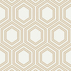 120200 Honeycomb Geo Neutral Wallpaper by Next