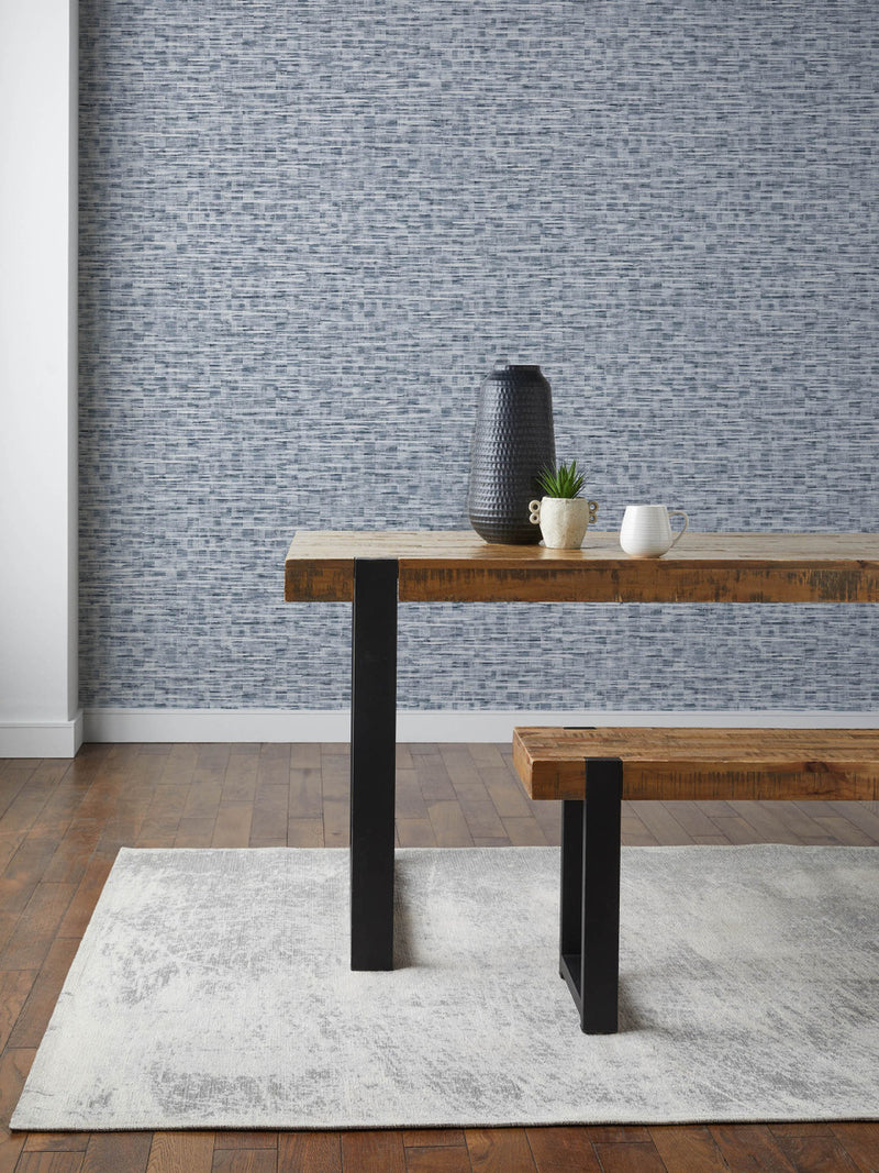 120205 Watercolour Abstract Blue Wallpaper by Next