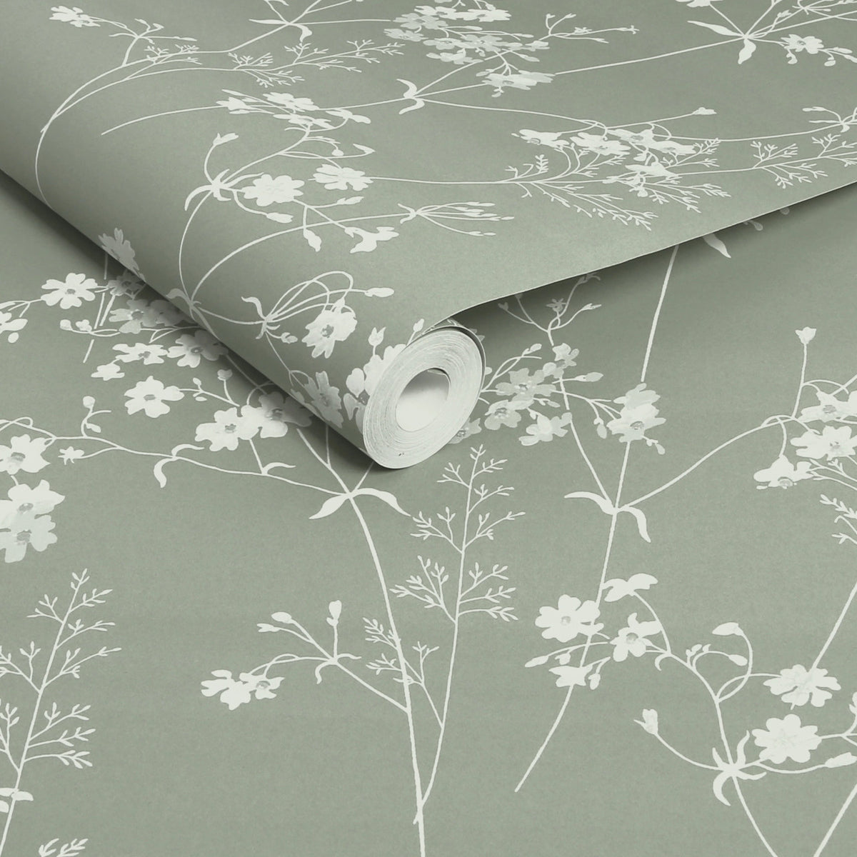 Leaf Sage Wallpaper by Next