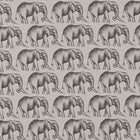 120345 Savanna Colour 3 Elephant Fabric by Harlequin