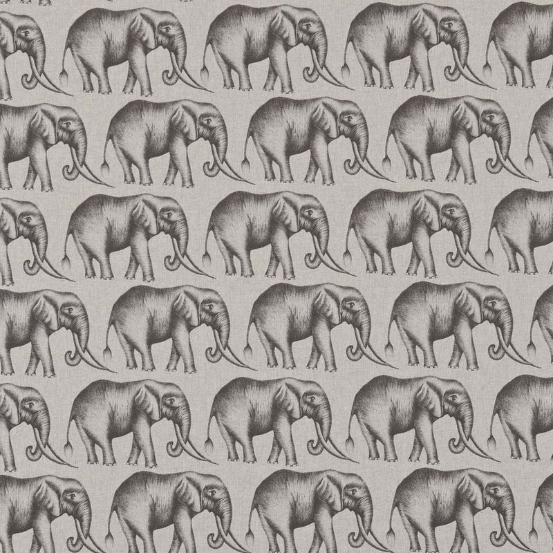 120345 Savanna Colour 3 Elephant Fabric by Harlequin
