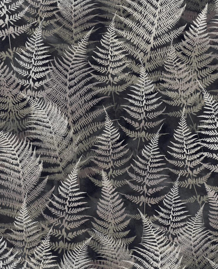 120366 Woodland Fern Wallpaper by Clarissa Hulse