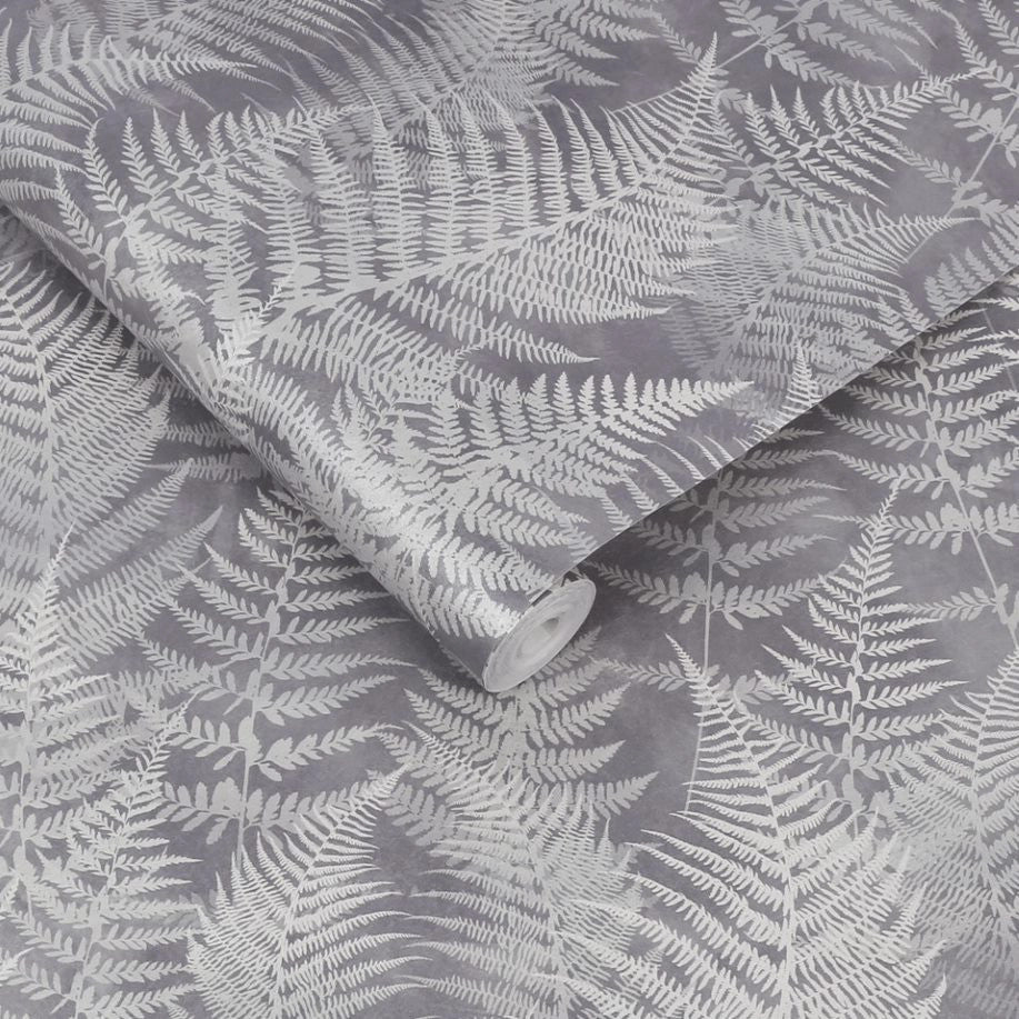 120368 Woodland Fern Wallpaper by Clarissa Hulse