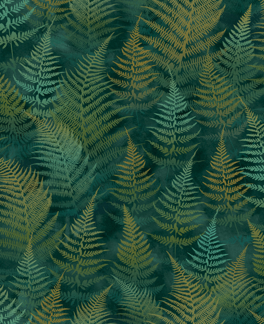 120386 Woodland Fern Wallpaper by Clarissa Hulse