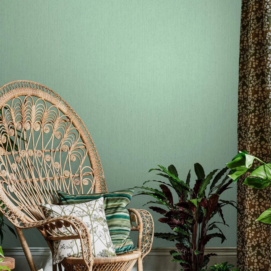 120390 Tisbury Verdigris Wallpaper by Clarissa Hulse