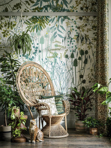 120408 Serendipity Greenshouse Mural Wallpaper by Clarissa Hulse